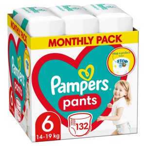 Гащички Pampers Pants 6 - 132 броя