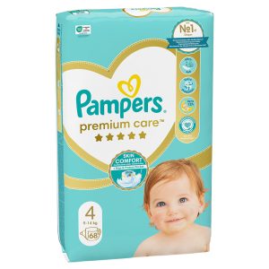 Памперси Pampers Premium Care 4 (9-14кг.) – 68 броя