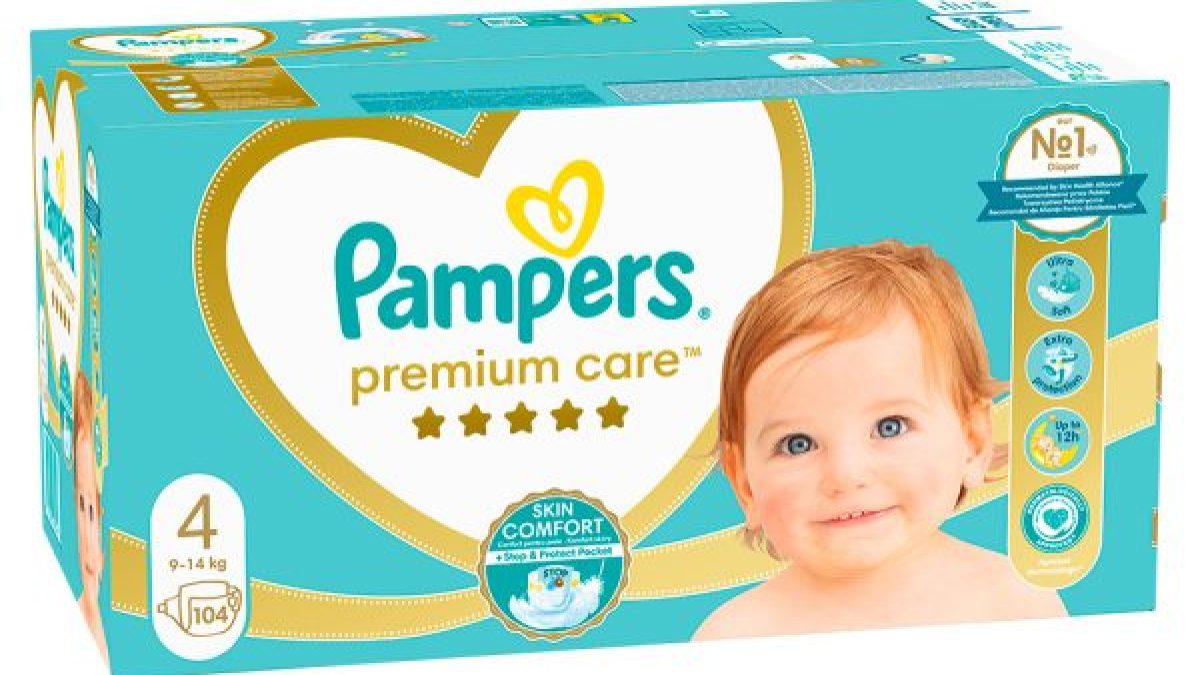 Памперси Pampers Premium Care MB – 104 броя D Zone