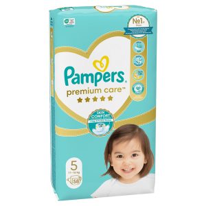 Памперси Pampers Premium Care 5 (11-16кг.) – 58 броя