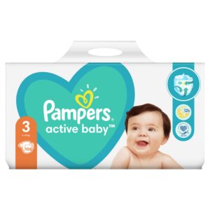 Памперси Pampers Active Baby 3 (6-10 кг.) – 104 броя