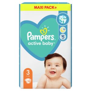 Памперси Pampers Active Baby 3 (6-10 кг.) – 70 броя