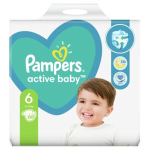 Памперси Pampers Active Baby 6 (13-18 кг.) – 68 броя