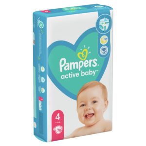 Памперси Pampers Active Baby JP 4 (9-14 кг.) – 70 броя