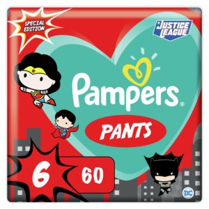 Гащички Pampers Pants Warner Bros 6 (15+кг.) – 60 броя