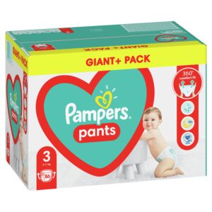 Гащички Pampers Pants 3 (6-11 кг.) – 86 броя
