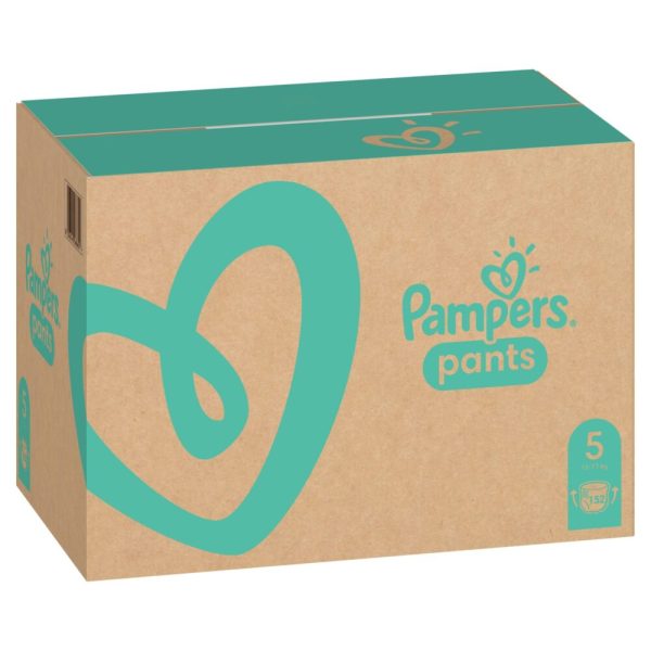 Гащички Pampers Pants 5 (12-17 кг.) – 152 броя - Image 2
