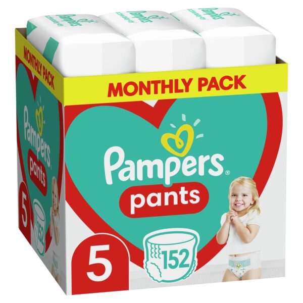 Гащички Pampers Pants 5 месечен кашон