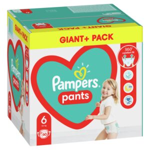 Гащички Pampers Pants 6 (15+ кг.) – 60 броя