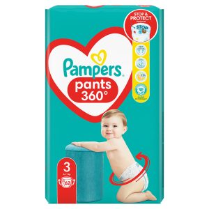 Гащички Pampers Pants 3 JP (6-11 кг.) – 62 броя