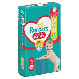 Гащички Pampers Pants 4 (9-15 кг.) – 66 броя