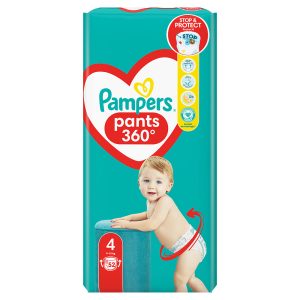 Гащички Pampers Pants 4 JP (9-15 кг.) – 52 броя