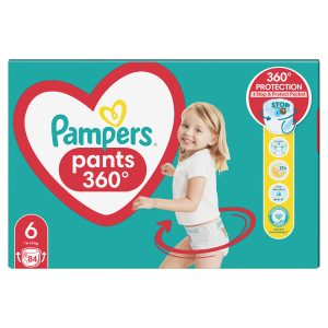 Гащички Pampers Pants 6 MB (15+ кг.) – 84 броя