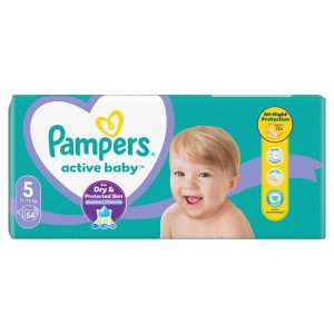 Памперси Pampers Active Baby 5 (11-16 кг.) – 54 броя