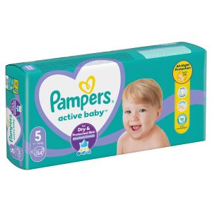 Памперси Pampers Active Baby 5 (11-16 кг.) – 54 броя