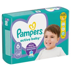 Памперси Pampers Active Baby 6 (13-18 кг.) – 48 броя