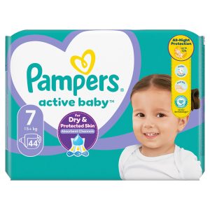 Памперси Pampers Active Baby 7 (15+ кг.) – 44 броя