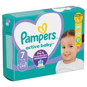 Памперси Pampers Active Baby 7 (15+ кг.) – 44 броя