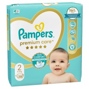 Памперси Pampers Premium Care 2 JP (4-8кг.) – 88 броя