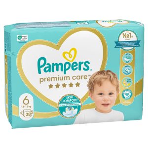 Памперси Pampers Premium Care 6 VP (13+кг.) – 38 броя