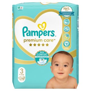 Памперси Pampers Premium Care 3 JP (6-10кг.) – 78 броя