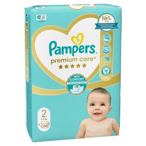 Памперси Pampers Premium Care 2 (4-8кг.) – 68 броя