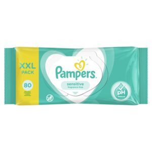 Мокри кърпички Pampers Sensitive – 80 броя