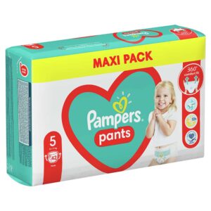 Гащички Pampers Pants 5 (12-17 кг.) – 42 броя