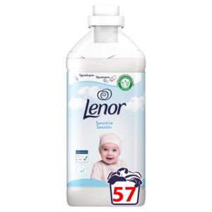 Омекотител за бебешки дрехи Lenor Sensitive 1.7 л – 57 пранета