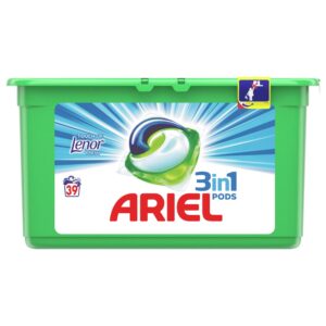 Ariel All in 1 Капсули за пране с ленор - 39 броя