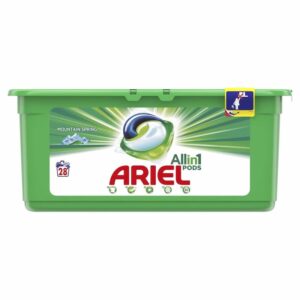 Ariel All in 1 Капсули за пране Mountain Spring – 28 броя