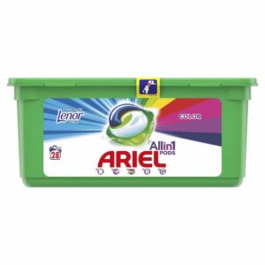 Ariel All in 1 Капсули за пране с Lenor – 28 броя