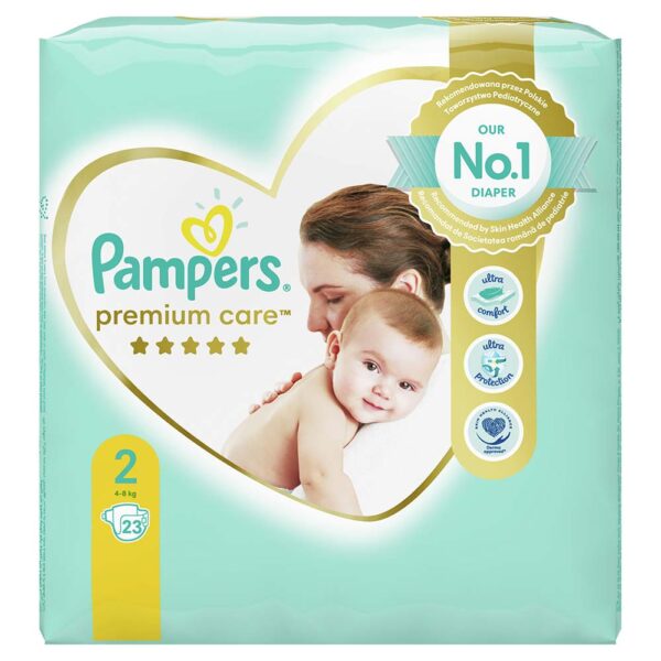 Бебешки пелени Pampers Premium Care 2 – 23 броя