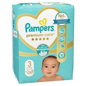 Памперси Pampers Premium Care 3 (6-10кг.) – 20 броя