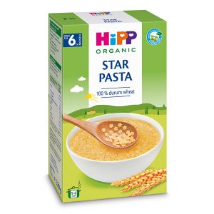 HiPP Био Бебешка паста звездички 320 гр. – 6+ месеца