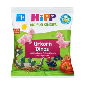 HiPP Био Зърнени динозаври с плодове – 30 гр.