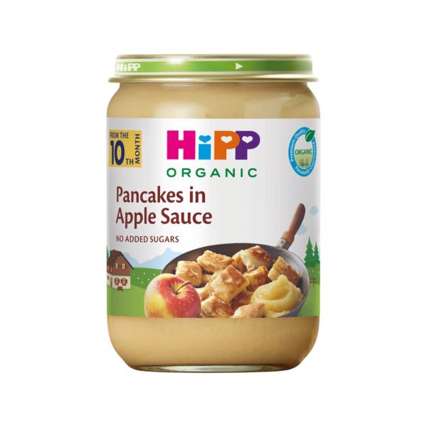 HiPP Био Палачинки с мус от ябълки 190 гр. – 10+ месеца