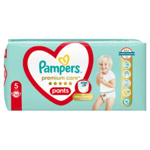 Гащички Pampers Premium Care Pants 5 (12-17кг.) – 52 броя