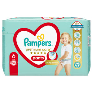 Гащички Pampers Premium Care Pants 6 (15+кг.) – 42 броя