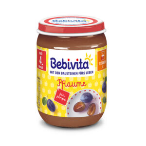 Bebivita Плодово Пюре Сливи 190 гр. – 4+ месеца