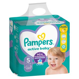 Памперси Pampers Active Baby 5 (11-16 кг.) – 64 броя