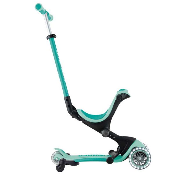 Тротинетка 5 в 1 GLOBBER GO UP DELUXE LIGHTS 360° - ментово зелена - Image 8