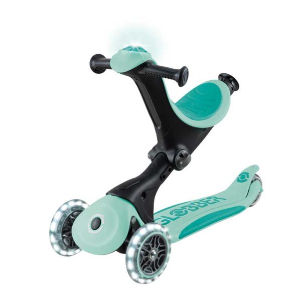 Тротинетка 5 в 1 GLOBBER GO UP DELUXE LIGHTS 360° - ментово зелена - Image 7