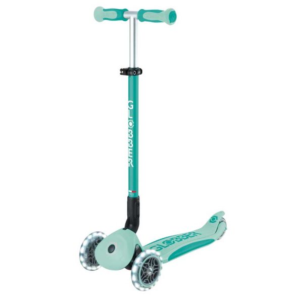 Тротинетка 5 в 1 GLOBBER GO UP DELUXE LIGHTS 360° - ментово зелена - Image 6