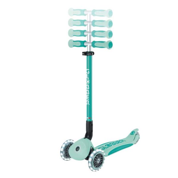 Тротинетка 5 в 1 GLOBBER GO UP DELUXE LIGHTS 360° - ментово зелена - Image 5