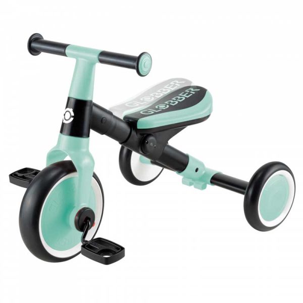 Детска триколка Globber Learning Trike 2 в 1 – ментово зелена