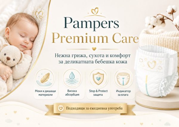 Памперси Pampers Premium Care 6