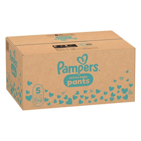 Гащички Pampers Pants 5 (12-17 кг.) – 164 броя